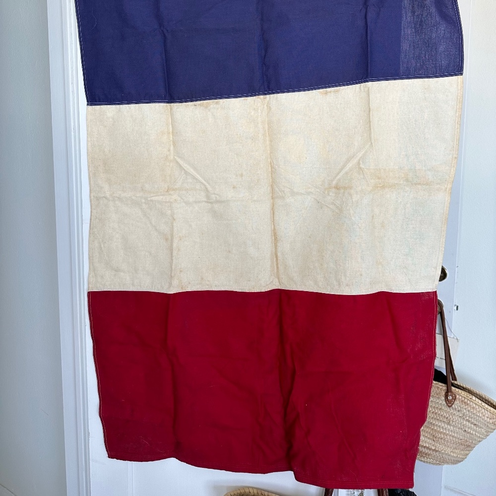 Antique French flag